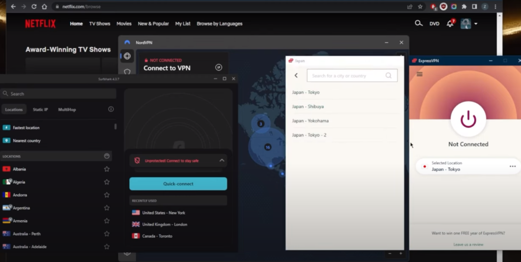Why Is Japanese Netflix Not Working With a VPN?